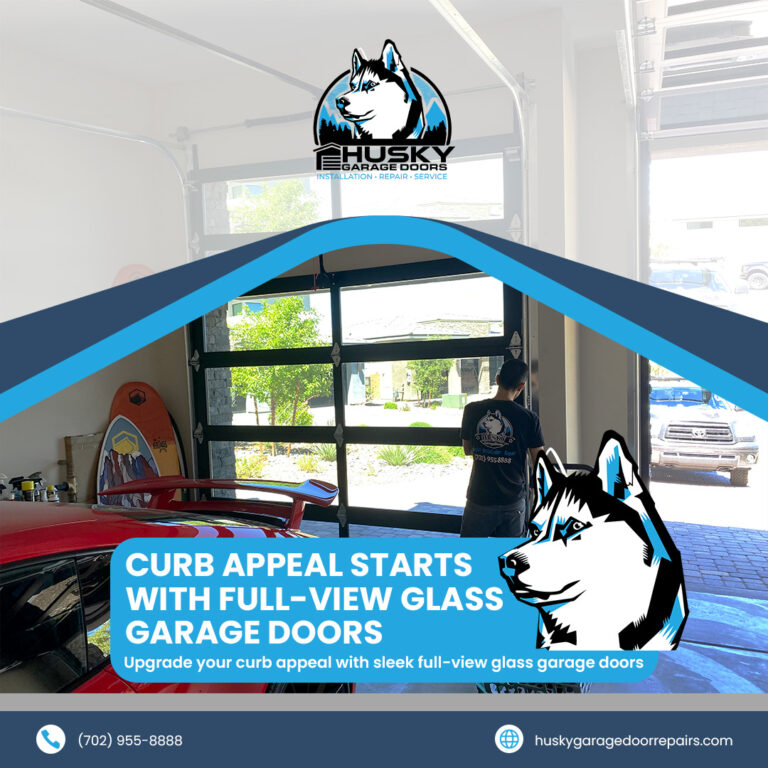 3 Curb Appeal Starts with Full View Glass Garage Doors 768x768