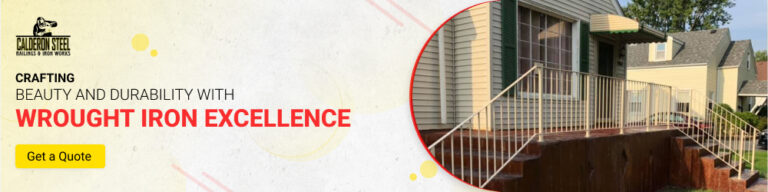 Calderon Steel Railings Wrought Iron Fence 768x192