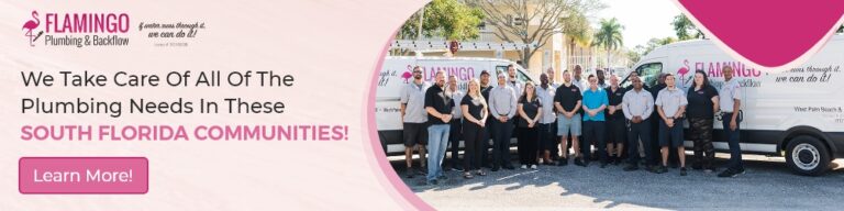 Flamingo Plumbing Graphics1000 x 250 768x192