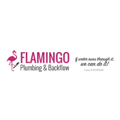 Flamingo Plumbing Logo 400 x 400