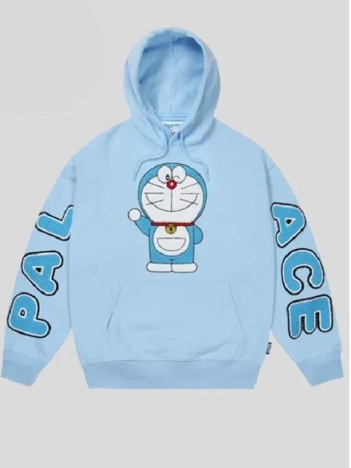 Palace x Doraemon Fleece Hoodie 510x680 1