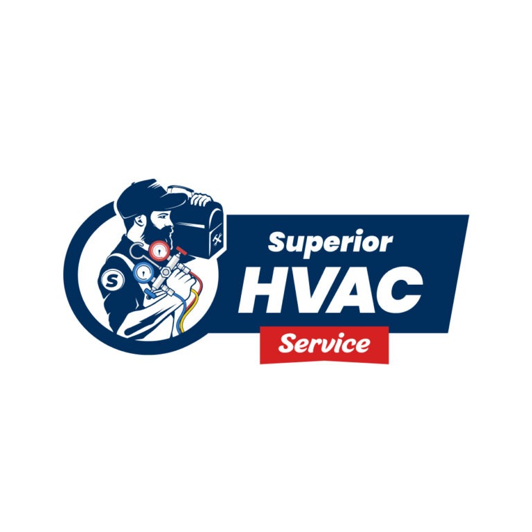 Superior HVAC Service logo white 768x768