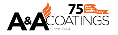 a and a coatings logo