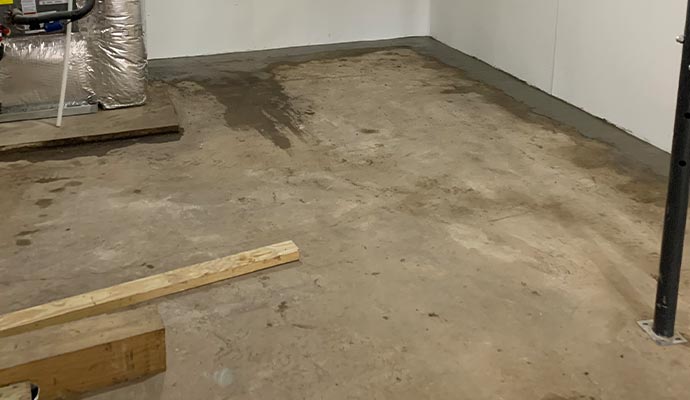 basement floor