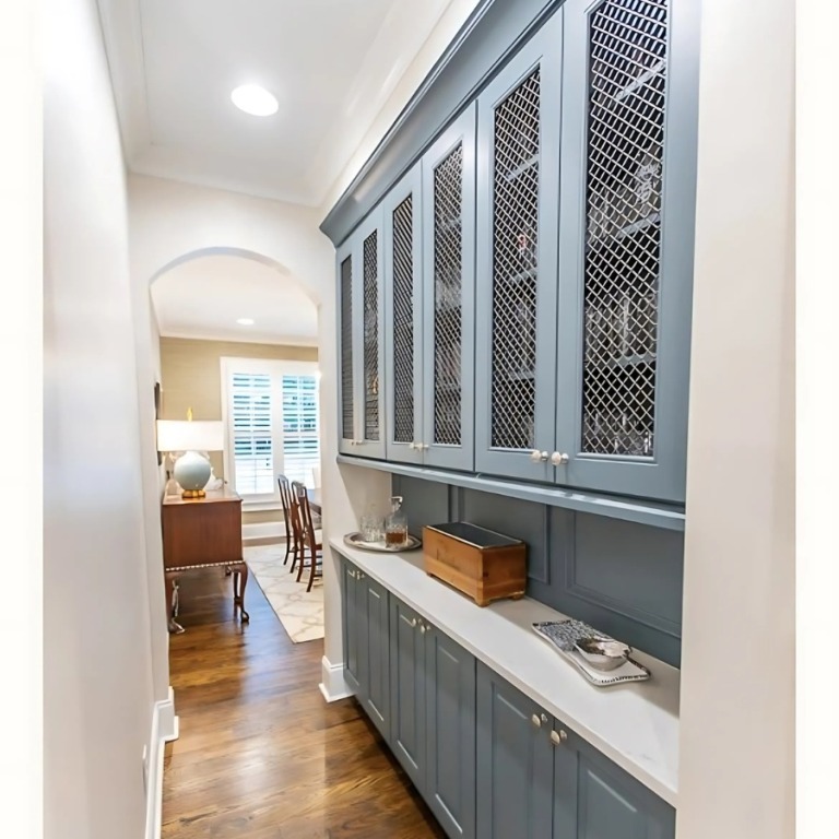 custom hallway cabinetry renovat