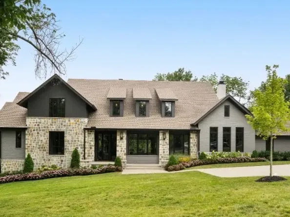 gallery exterior painting stone home dark siding bellevue tn