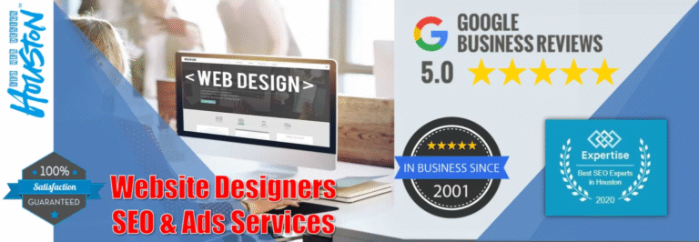 imgi 86 SEO Web Design Houston Google Reviews 5 Star Rating Since 2001 1536x531 1 768x266