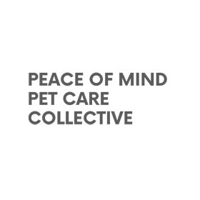 peace of mind pet care collective Logo