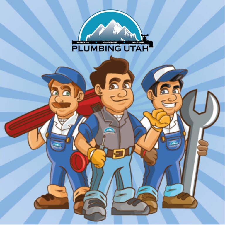 plumbing utah mascots 768x768