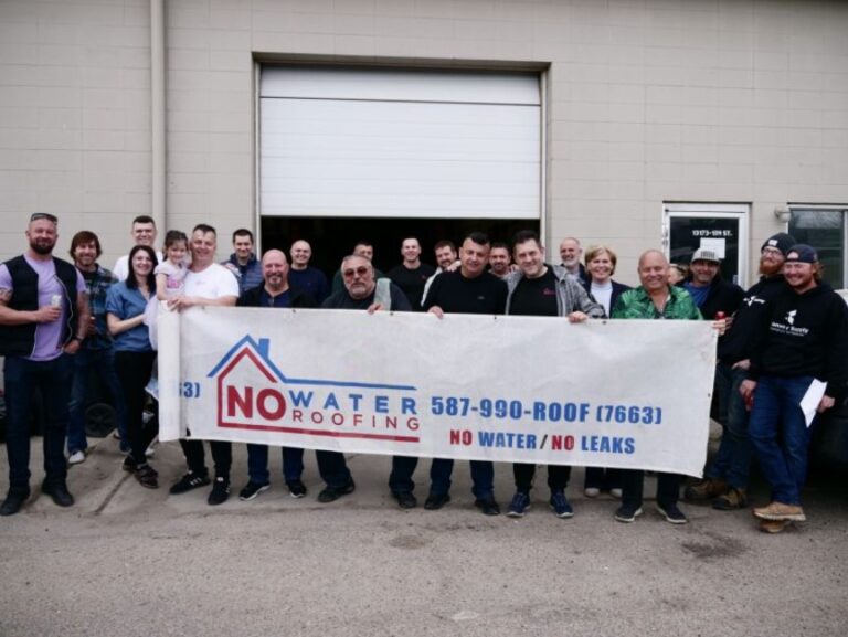 roofing contractors edmonton ab​ No Water Roofing 768x577